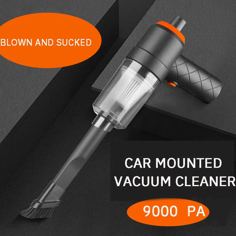 Cordless USB rechargeable, cordless charging, with 3 accessories, car/home/pet handheld vacuum cleaner