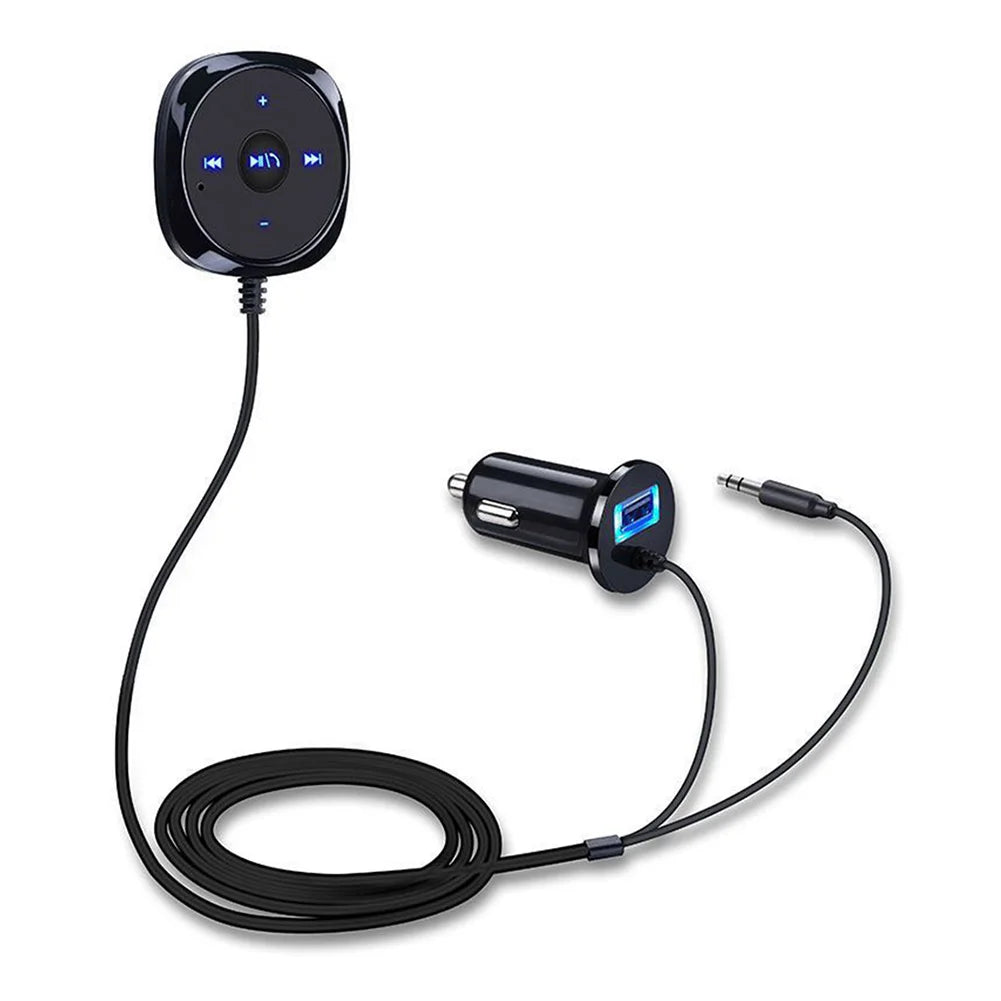 Car Bluetooth-compatible Audio Receiver Wireless Bluetooth-compatible Music Receiver for Car Stereo with AUX IN Auto Accessories