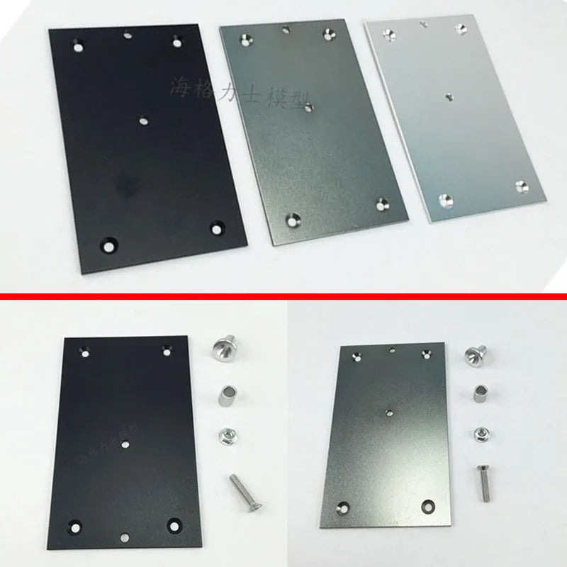 Trailer Metal Hook Lower Plate for 1/14 Tamiya RC Truck Trailer Tipper Scania 770s Benz Actros Volvo MAN LESU Iveco DIY Parts
