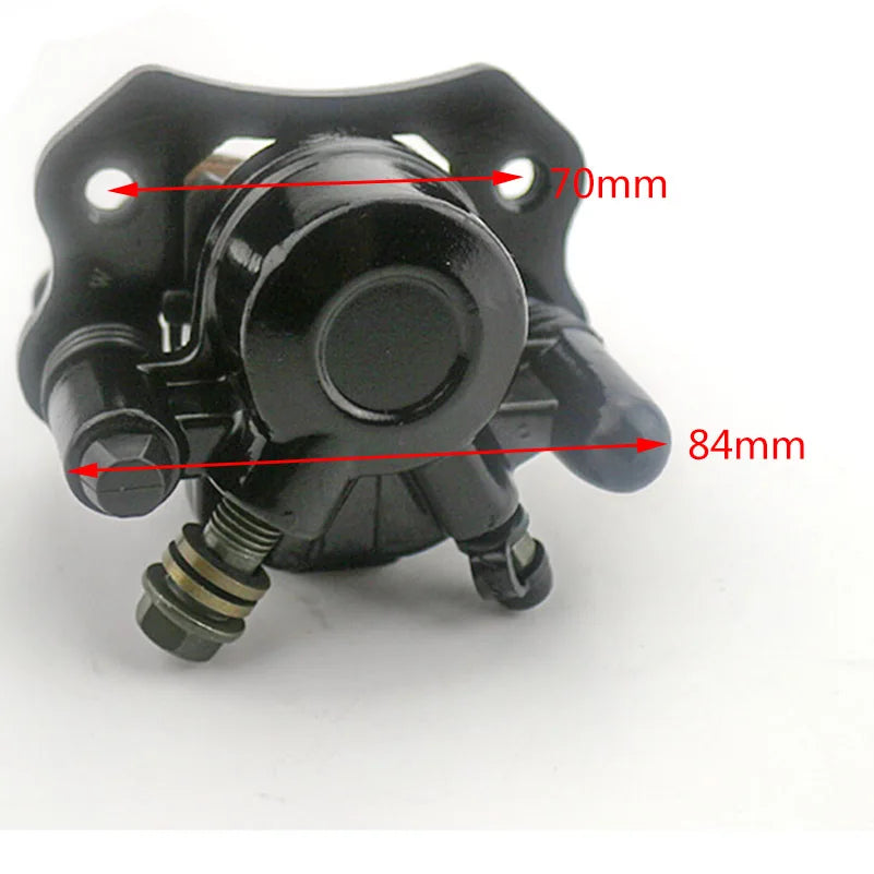 Left/Right Hydraulic Disc Brakes Calipers Clamp For 50cc 70cc 90cc 110cc 125cc 150cc ATV Go Kart Buggy Quad Bike Accessories