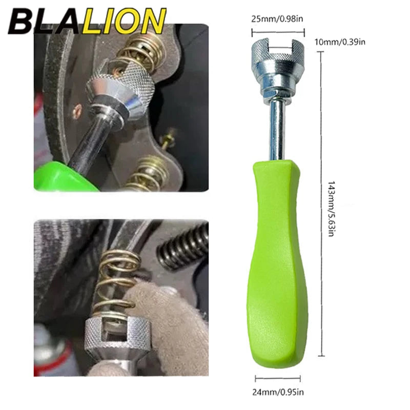BLALION Car Brake Spring Washer Repair Shoe Compressor Universal Car Drum Hold Down Install Car Repair Tool Handle Tool Parts