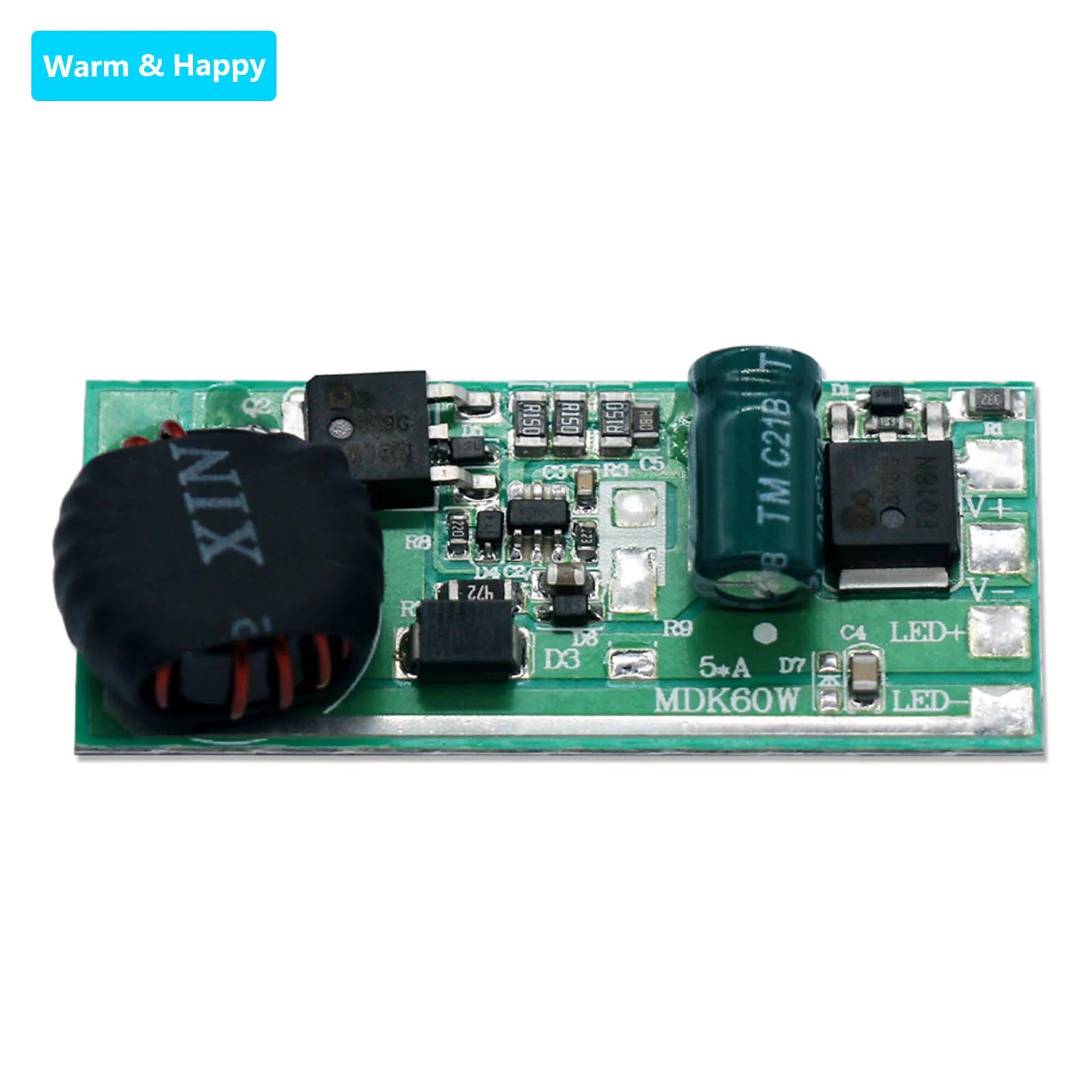 LED Car External Headlights Output 15-45W Aluminum Substrate High Power Drive 4.7A Power Supply Car Lights Motorcycle Light