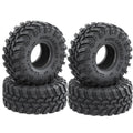 2.2 Crawler Tires  Mud slingers Tyres for 1/10 1/8 TRX4 Axial SCX10 III Wraith Yeti redcat Everest 10 Yk4083 Upgrades