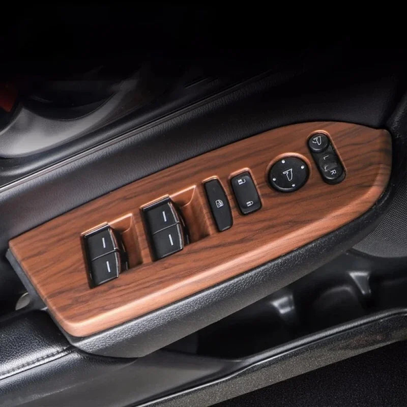 For Honda CRV CR-V 2017 2018 2019 2020 2021 2022 Peach Wood Interior Accessories Decoration Cover window switch gear panle cover