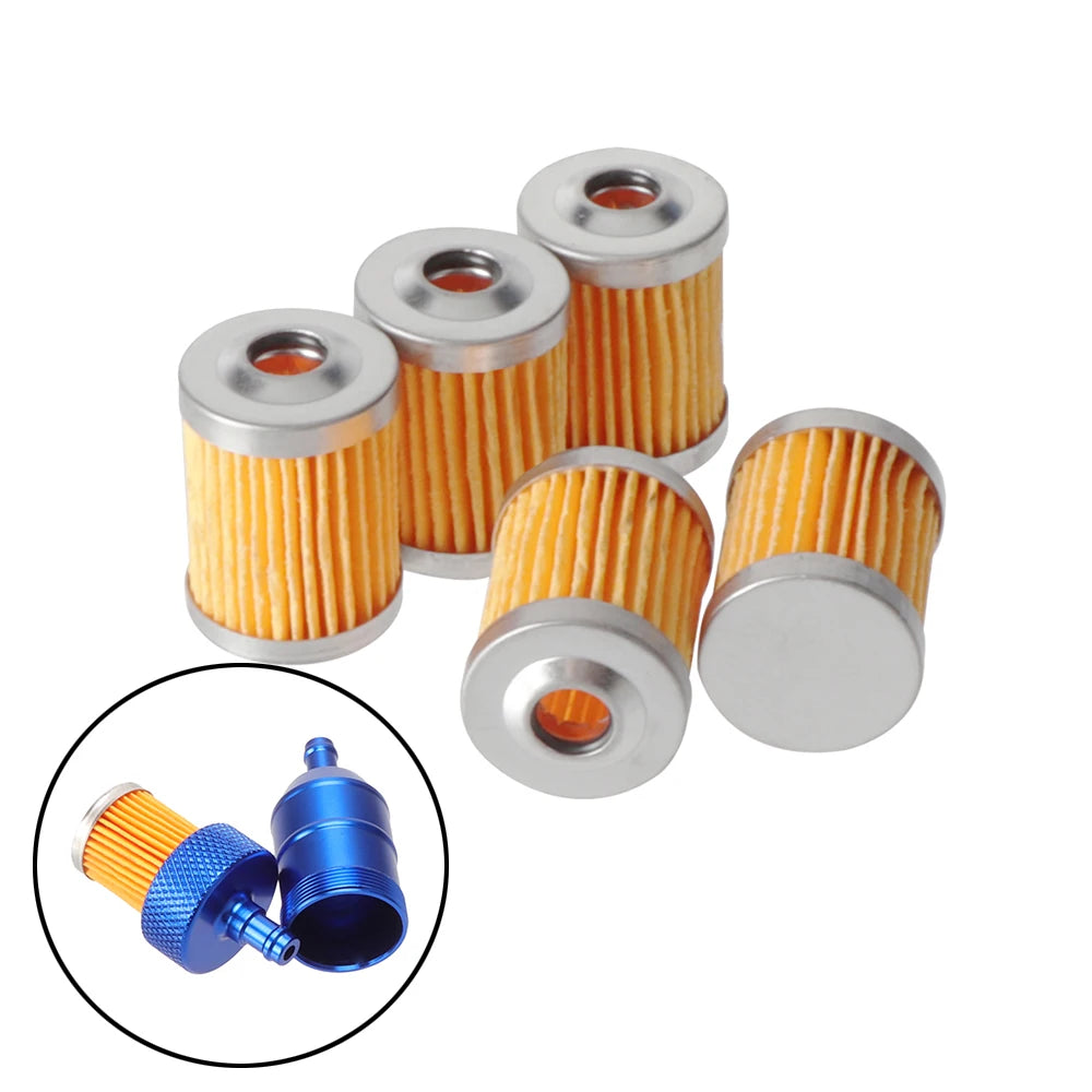 Motorcycle Fuel Filter Element For Reusable Washable Petrol Gas Chopper Bike Scooter ATV Quad Go Kart Buggy Snowmobile Parts