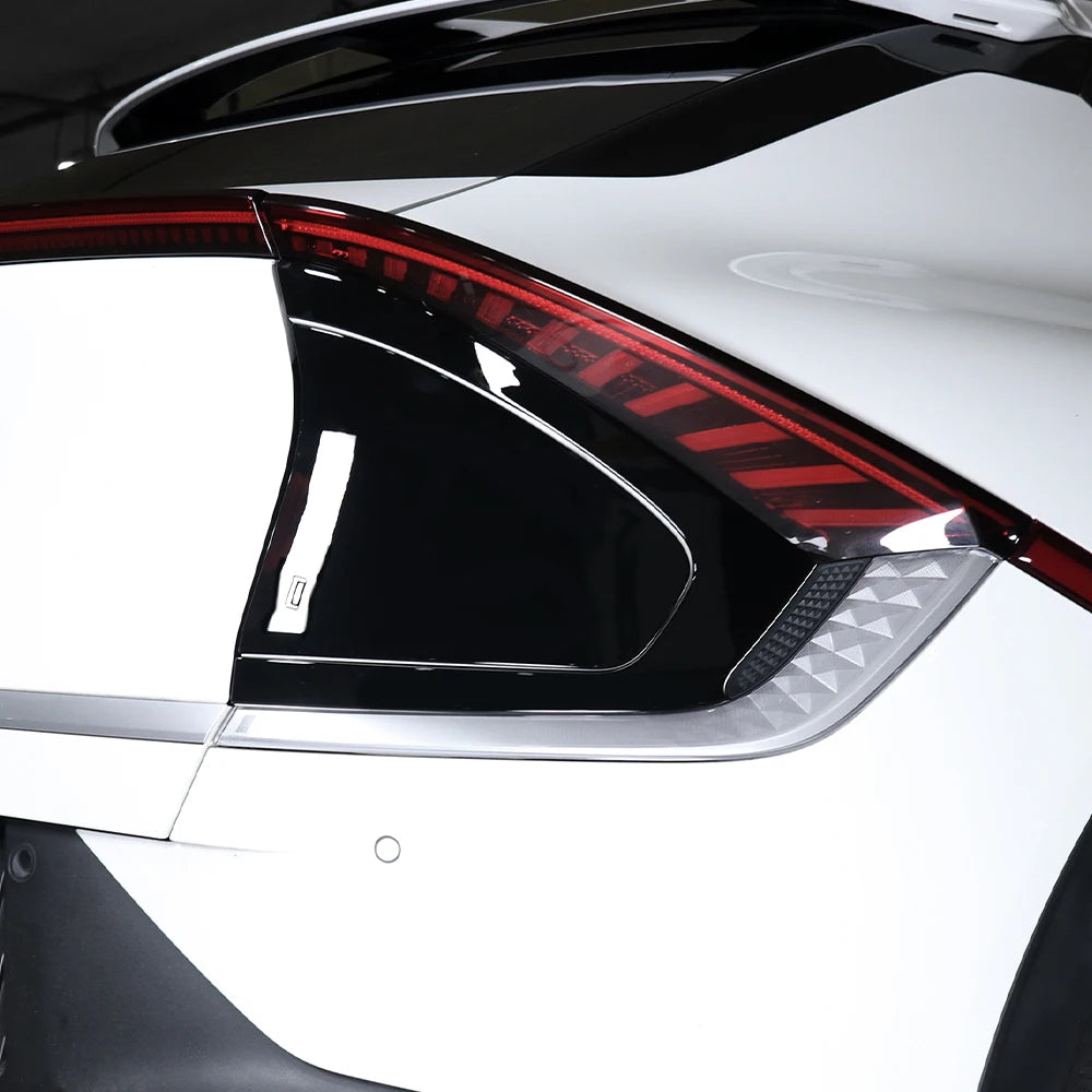 For KIA EV6 2021-2026 Accessories Car Battery Charging Port Panel Trim Cover Tailgate Side Exterior Accessories LHD/RHD