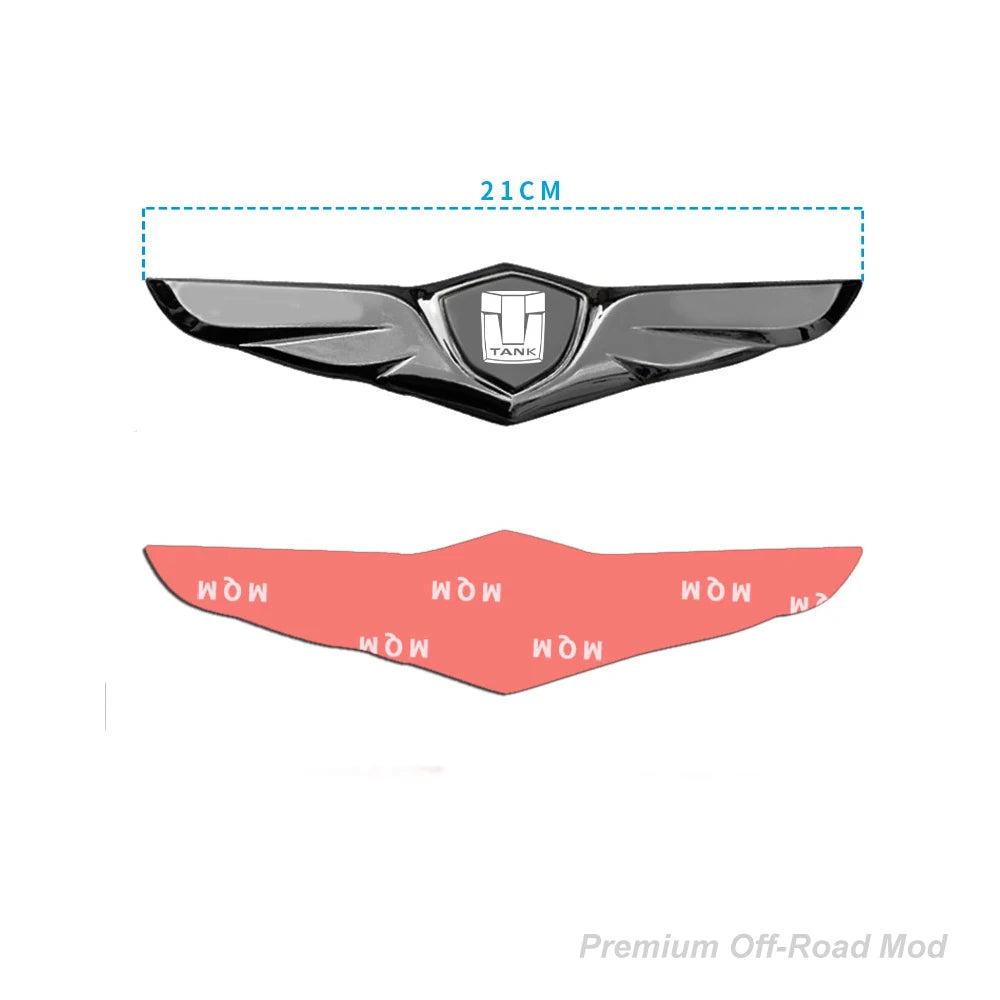For 2021-2026 Tank 300/400/700 Exterior Modification Accessories Car Emblem Decoration Stickers Hood Special Complete Set