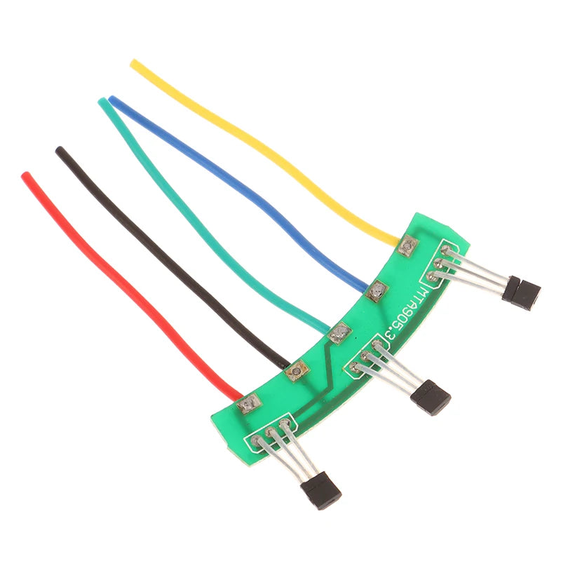 4402 Hall Effect Sensor Electric Motor Hall Sensor Electric Scooter Motor Hall Sensor Board Cable Hall Plate Component PCB Hall