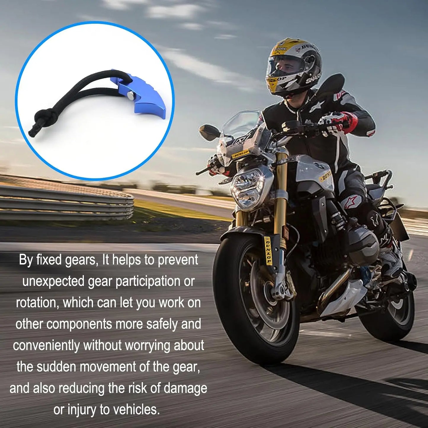 Gear Locks Gear Jammer Tool  4.9inch Compatible with Most ATVs and Motorcycles, Many Transmissions and CVT Systems