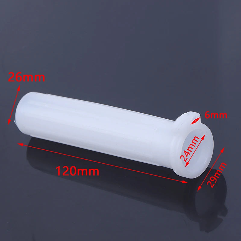 (2 piezas) Accesorios de modificación de motocicletas Tubo de agarre del acelerador giratorio Quad Dirt Pocket Bike Scooter Motocicleta