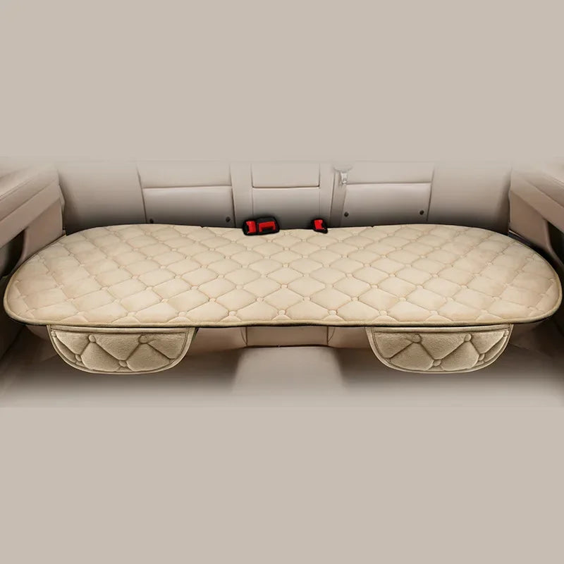 Car Seat Covers Warm Seats Cushion Protector Plush Seat Cover Autumn Winter Universal For Sedan Hatchback SUV Seat Mats