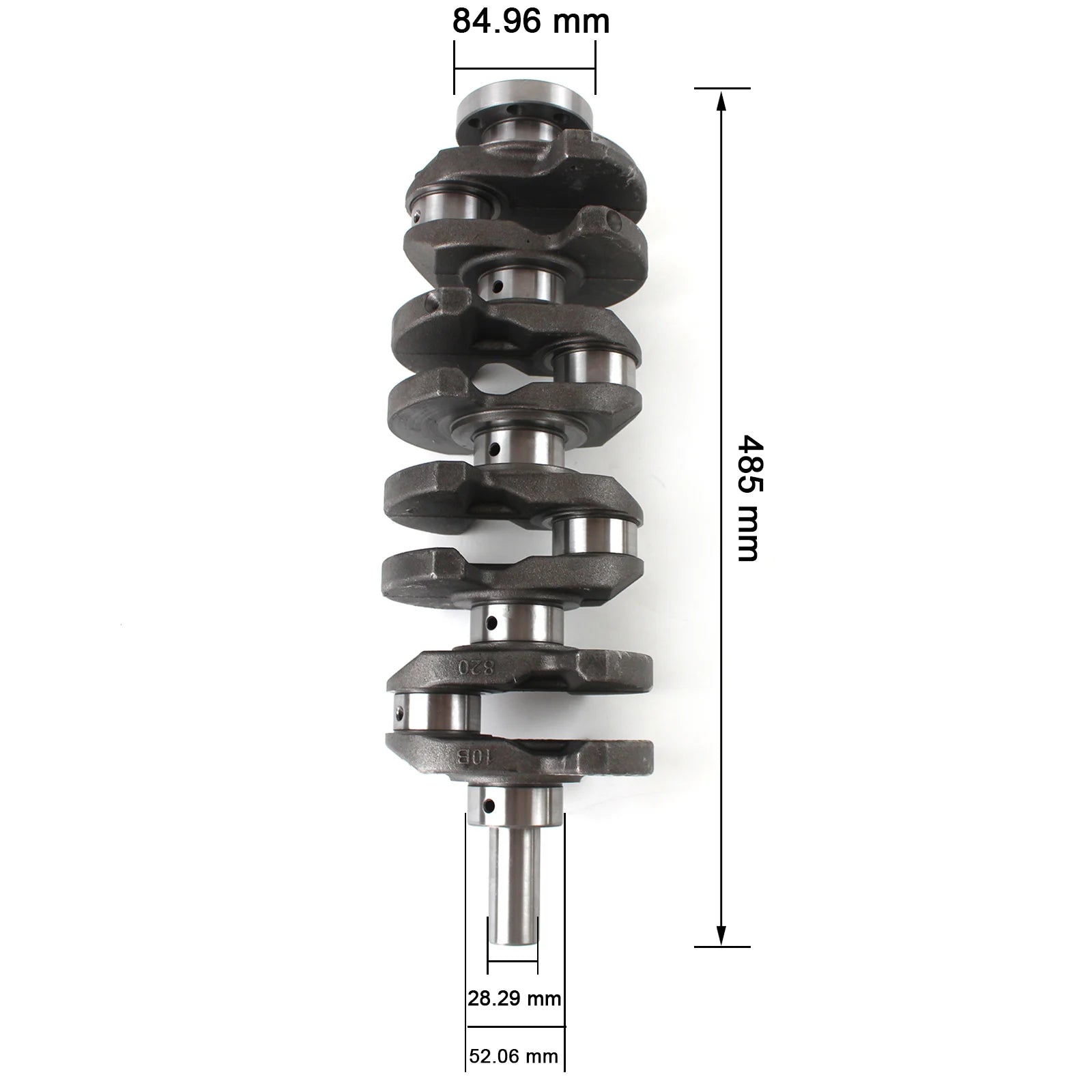 Engine Crankshaft 23111-2G400 For Hyundai Sonata Genesis Coupe KIA Sportage Optima 2.0L Engines Components Crankshaft Parts