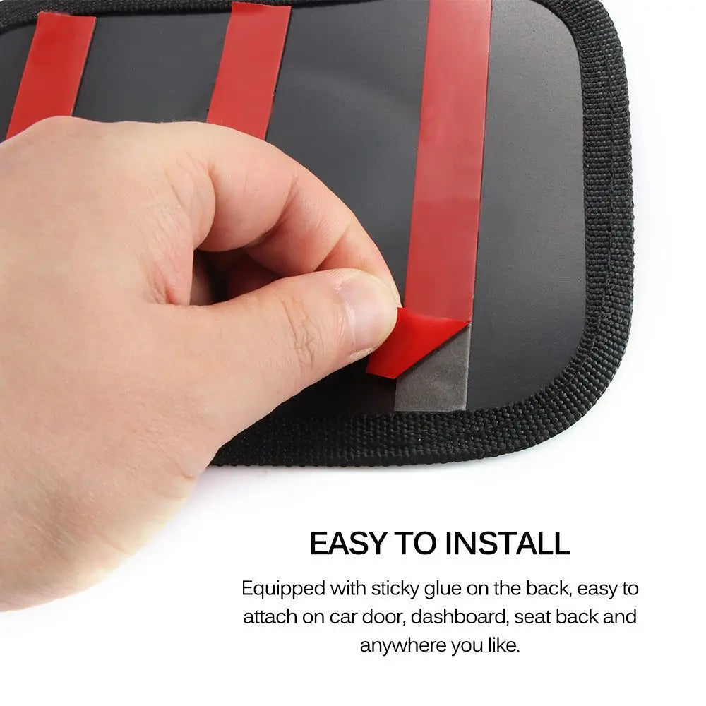Sundry Finishing Accessories Stowing Tidying Mobile Phone Organizer Auto Interior Pocket Net Bag Car Supplies