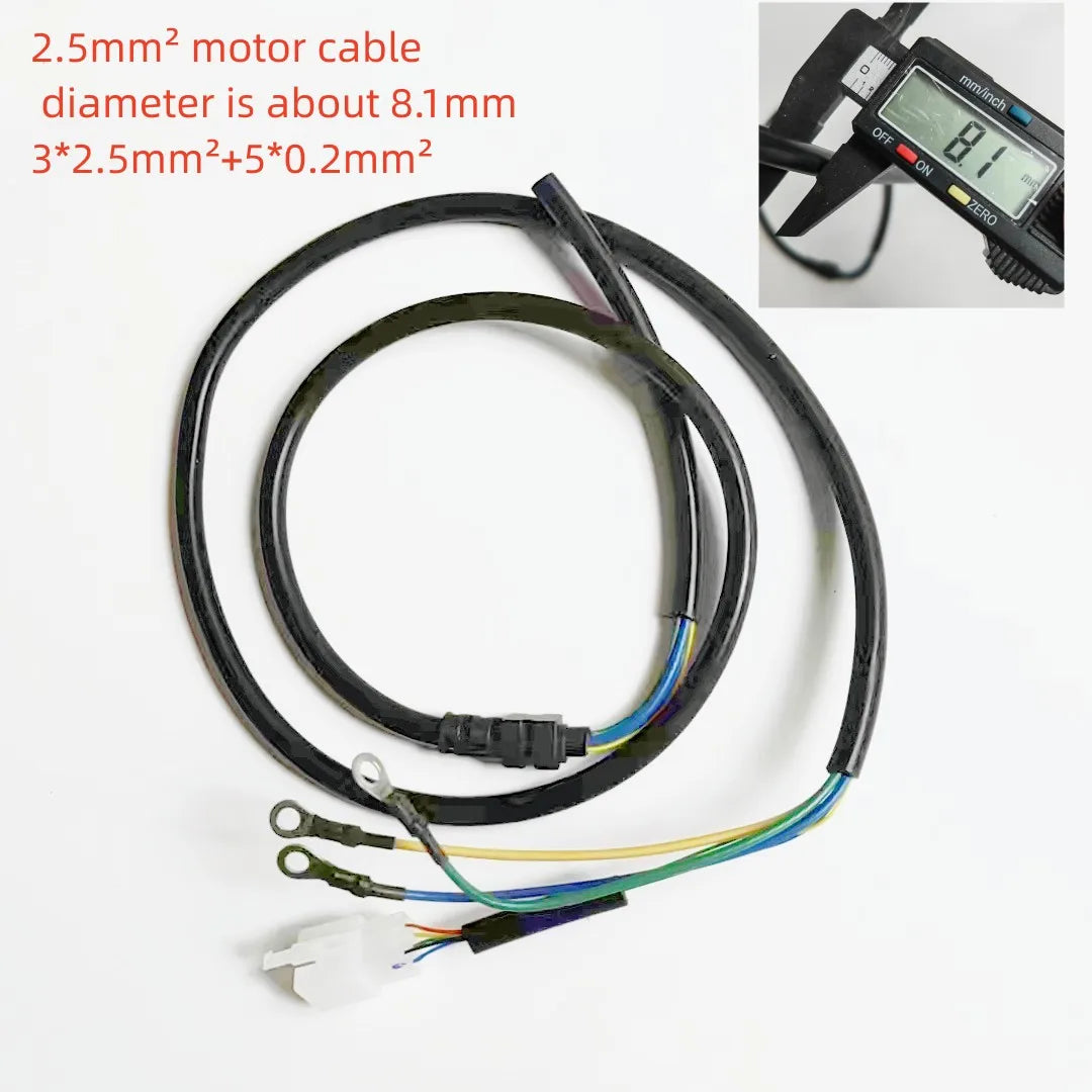 Electric Trike Accessories Electric Tricycle Differential Motor Cable Electric Trike Motor Wire  Electric Vehicle Accessories