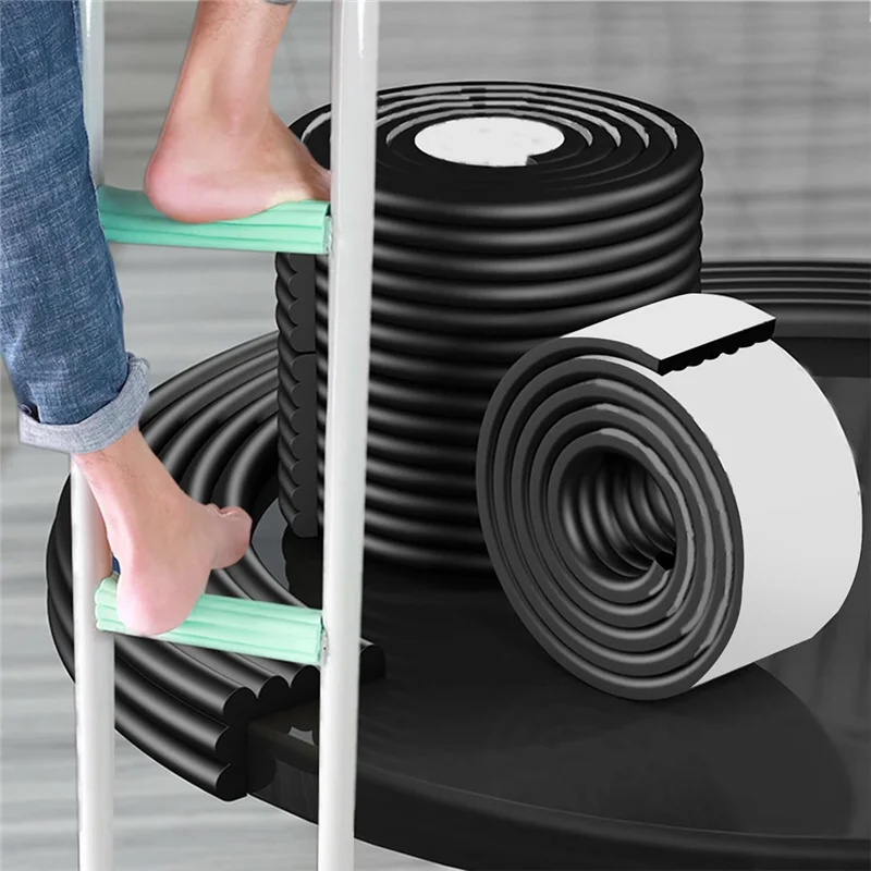 A26F-Self-Adhesive Bunk Bed Ladder Cover Bunk Bed Ladder Pads Soft Ladder Step Padding Loft Bed,Traction Treads