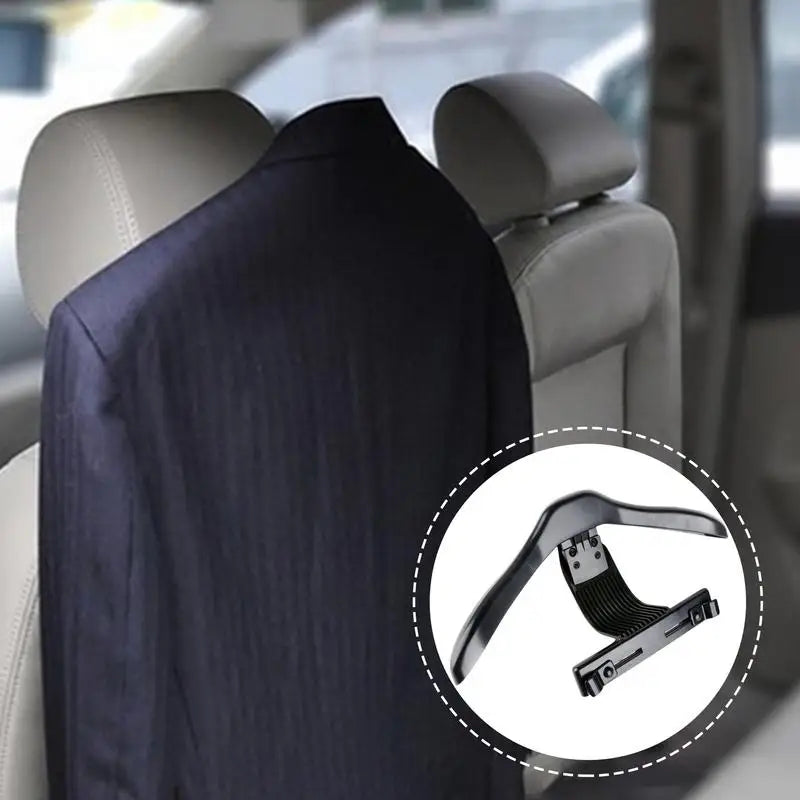 Car Coat Hanger Retractable Car Hanger Multifunctional Car Hat Holder Car Interior Accessories For Travel