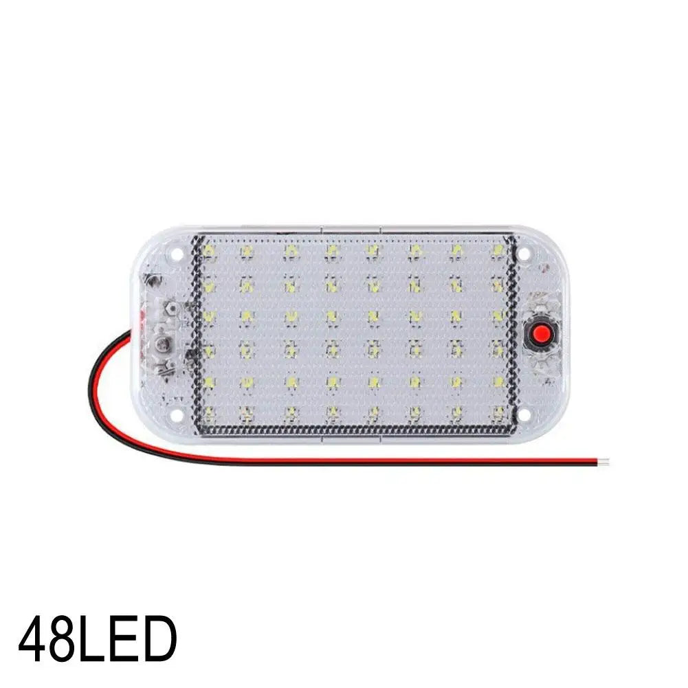 LED Car Compartment Lights Car Truck Reading Lights Driver's Cab Interior Lighting Indoor Ultra Bright Universal Modification