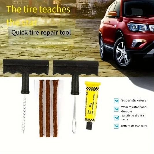 Tire Repair tools Essential car and motorcycle tire repair tools - be ready for any emergency!