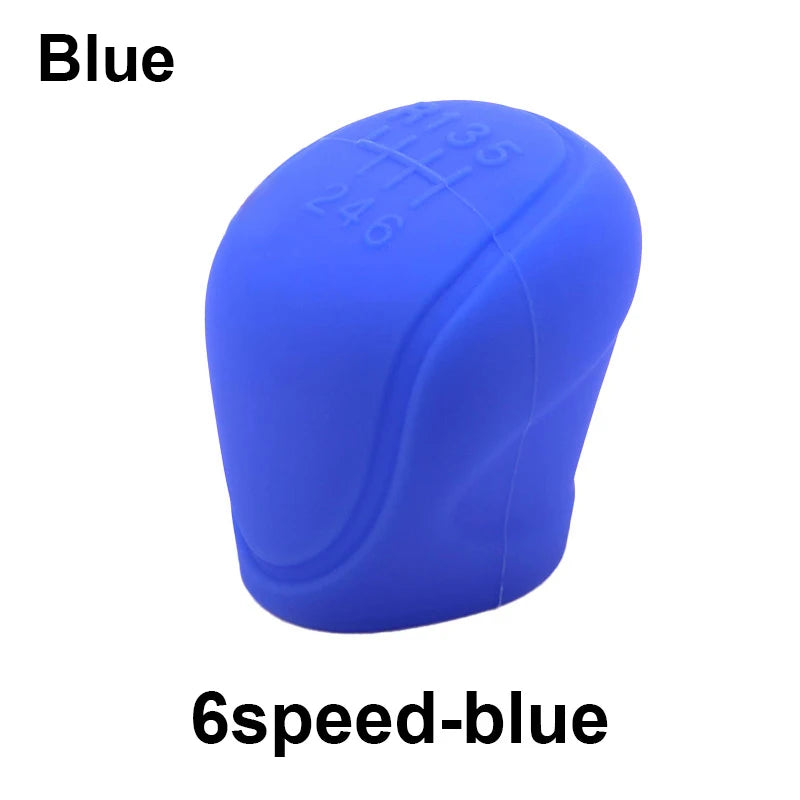 1PC Manual 5/6-speed Car Interior Accessories Car Silicone Gear Shift Knob Cover Shift Non-Slip Car Interior Accessories