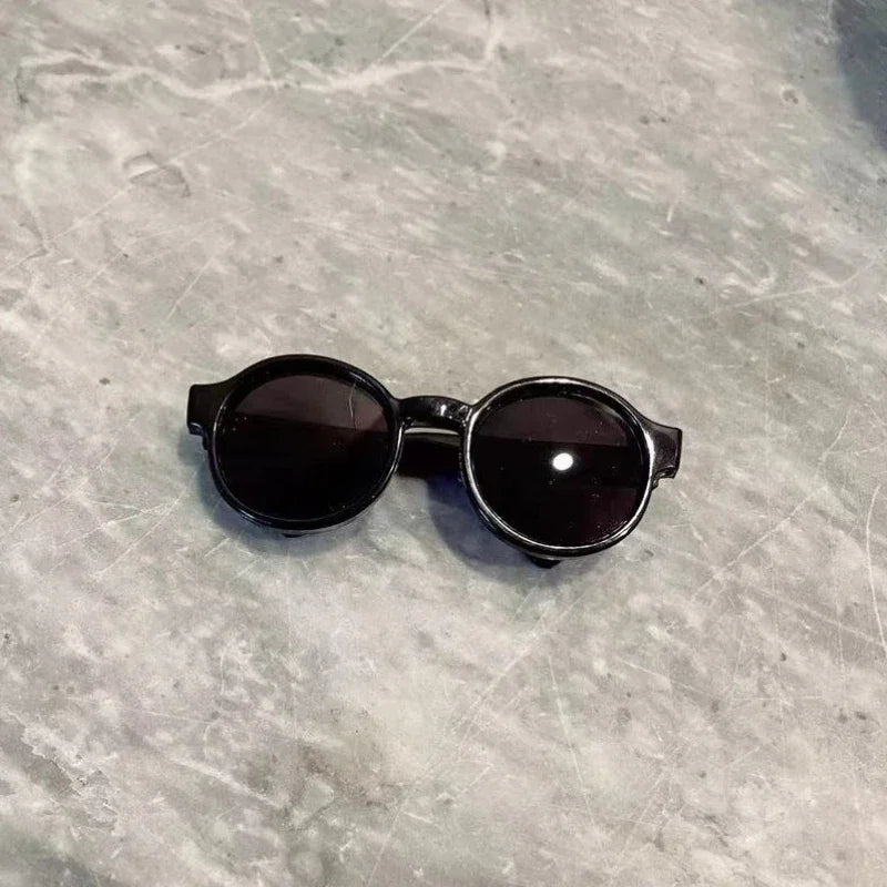 Labubu doll Motorcycle Trendy Fashion Baby Clothes Black Leather Jacket Set Cool Motorcycle Accessories