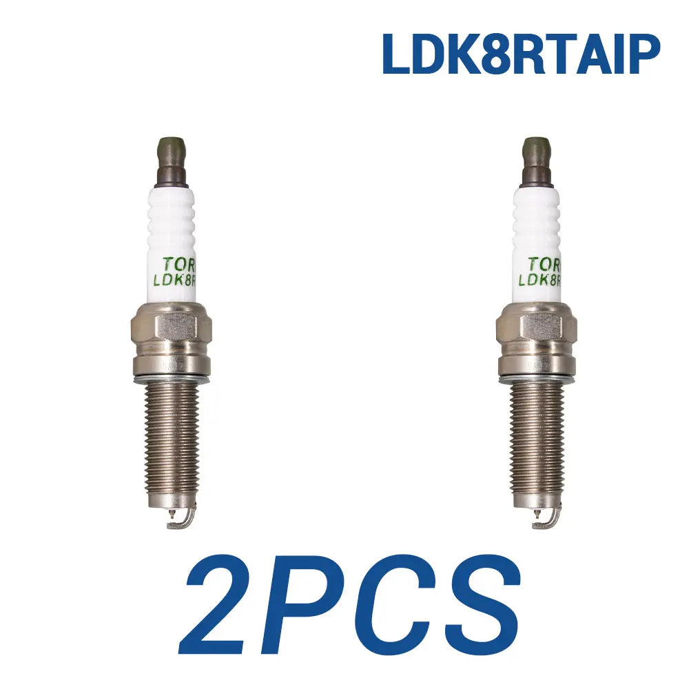 2-8PCS Automobile Iridium Platinum Candles Spark Plugs Torch LDK8RTAIP Ignition System Auto Replacement Parts