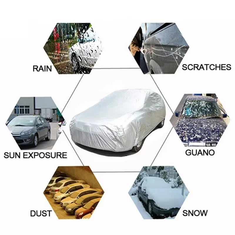 Car Cover For VOLVO V90,S60,S90,V40,V60 Auto Dustproof Anti-Rain Snow WaterproofCar cover Oxford clothing