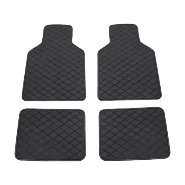 4pcsCar Floor Mats Carpet Floor Mat SetUniversal Fit Car Floor Mats Protection, Auto Front & Rear Carpet Mat for Sedan SUV Truck