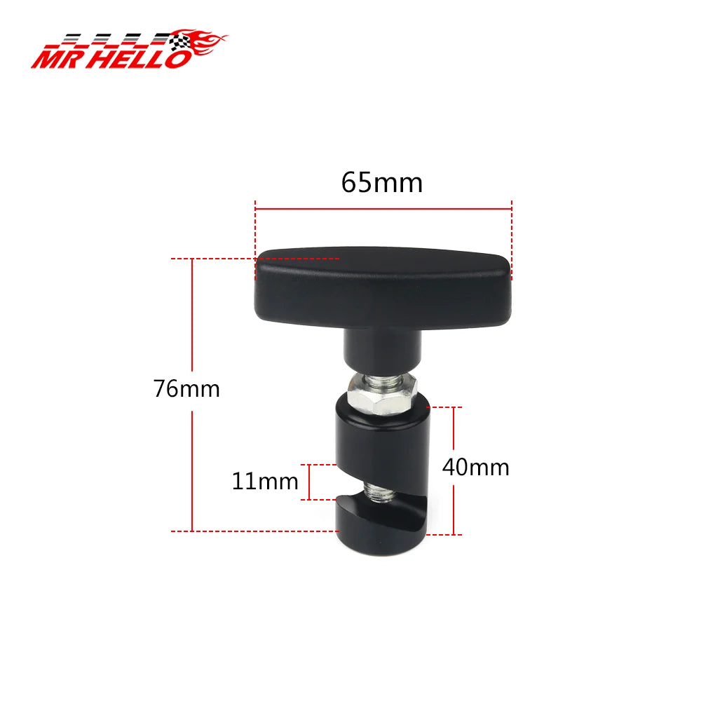 Car Hood Holder Air Pressure Anti-Slip Fixing Clamp Accessories Absorber Engine Cover Lifting Support Rod