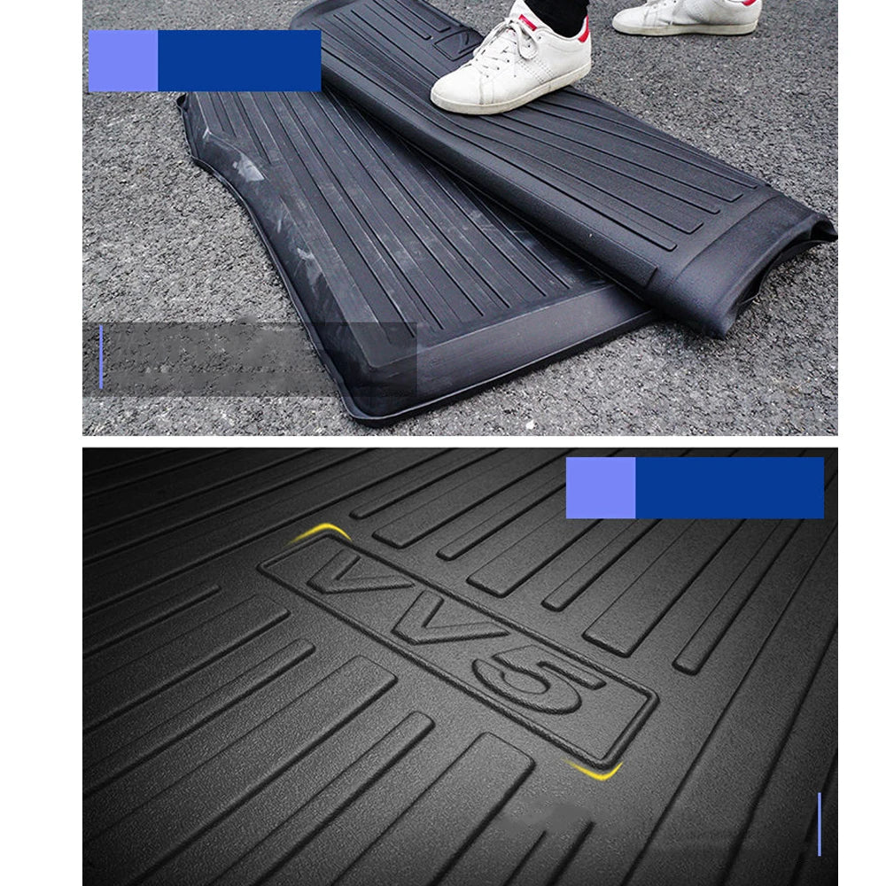 Alfombrilla para maletero de coche Chevrolet Trax, accesorios 2014, 2015, 2016, 2017, 2018, 2019, 2020, bandeja de almacenamiento para el suelo del maletero, alfombrilla para equipaje