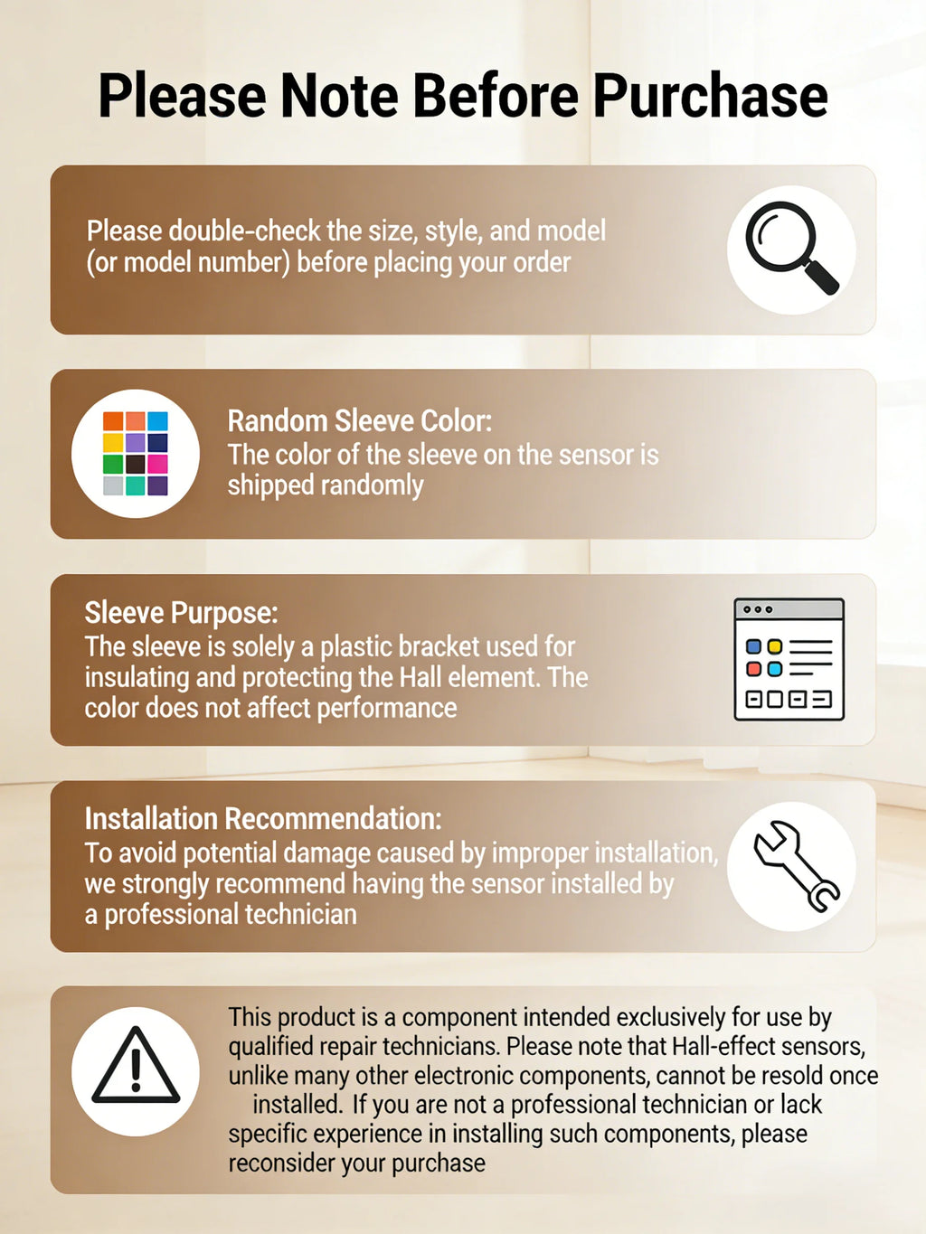 Motor Hall, New National Standard Electric Vehicle Huameng TYY905.5A-120 Identical Element Motor Hall AM209
