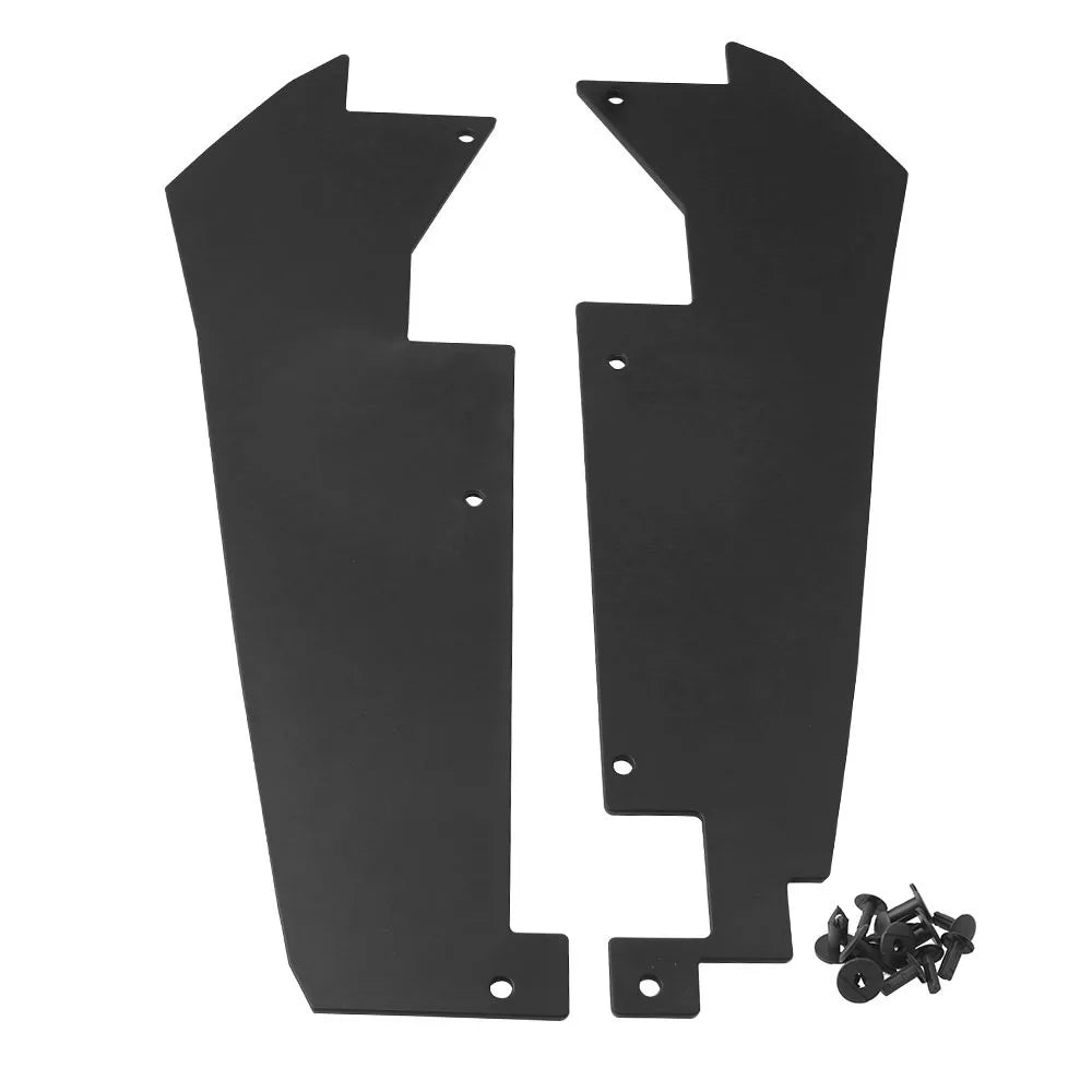 For 2020-21 2-Seat and 4-Seat Models Polaris RZR Pro XP Rear Wheel Well Block Offs, Custom Built