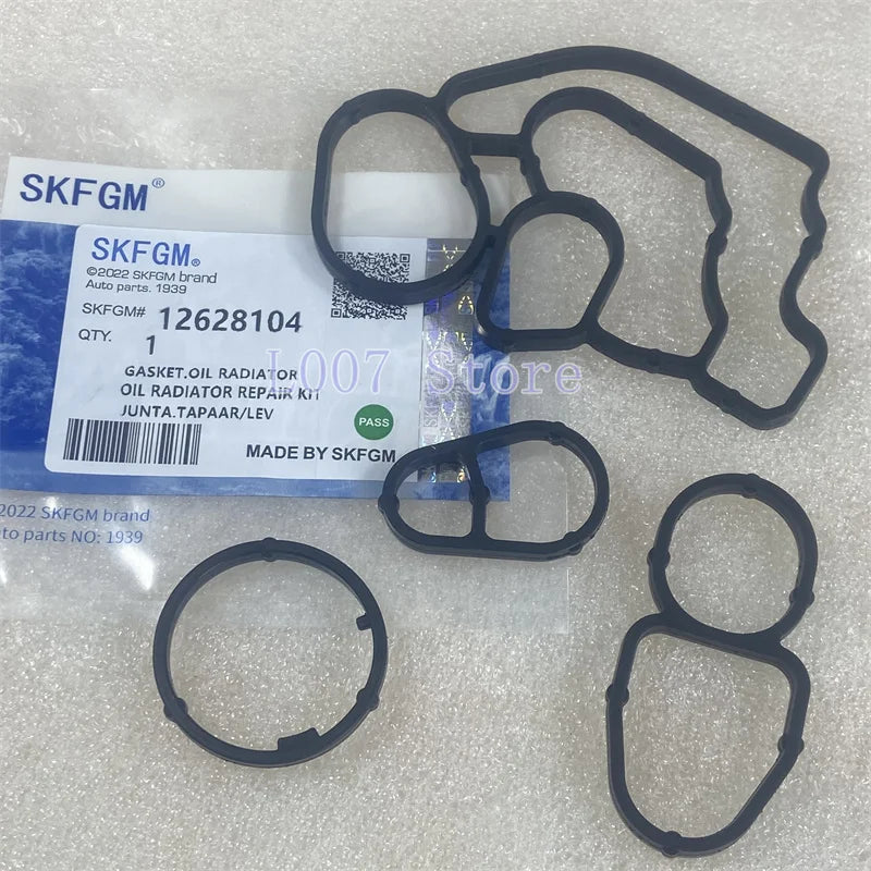 Kit de reparación de refrigeración de aceite de motor (n.° original: 12628104) para Chevrolet, Colorado, Opel y GMC.