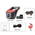 1080P Car Dashcam 4K 5K Video Recorder 24 Hours Front and Rear Car Camera Electronic Products Black Box APP Control Accessories