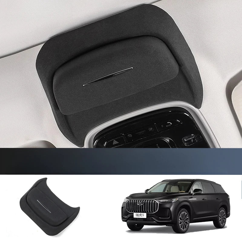 For Chery Tiggo 9 Car Glasses Case Roof Sunglasses Storage Clip Car Interior Modification Accessories Artifact Cars Accessories