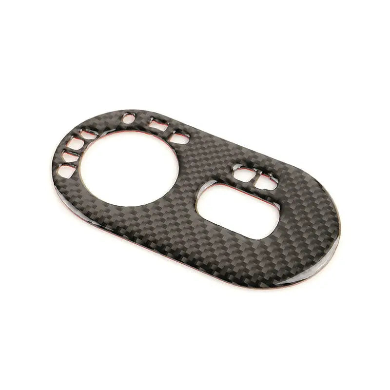 For Seat Ibiza 6l 2003 2004 2005 2006 2007 2008 LHD Car Soft Carbon Fiber Accessories Headlight Switch Frame Interior Trim
