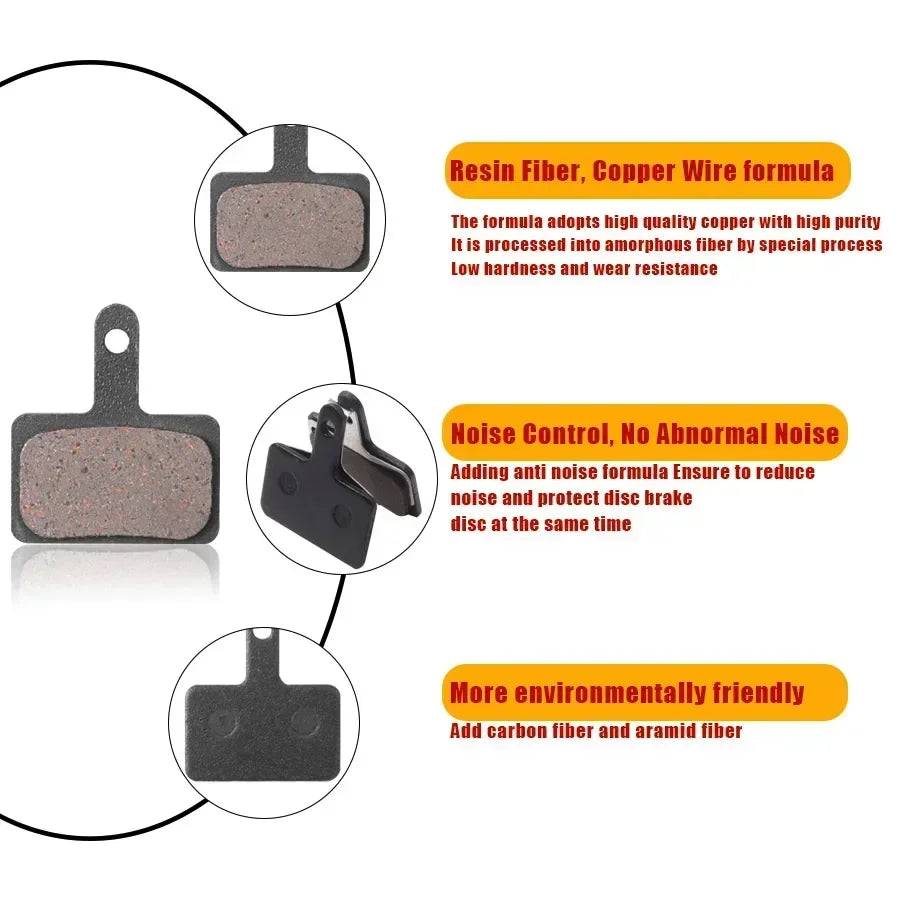 Disc Brake Pads For Mantis GT, Mantis 8+ - Minimotors，Dualtron Victor Luxury, Kaabo Wolf Warrior, Achilleus, City (Zoom Brakes)