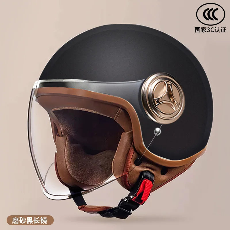 Motorcycle Helmet Unisex Scooter Motos Helmets Casco Capacete  Men and Women Capacetes De Moto