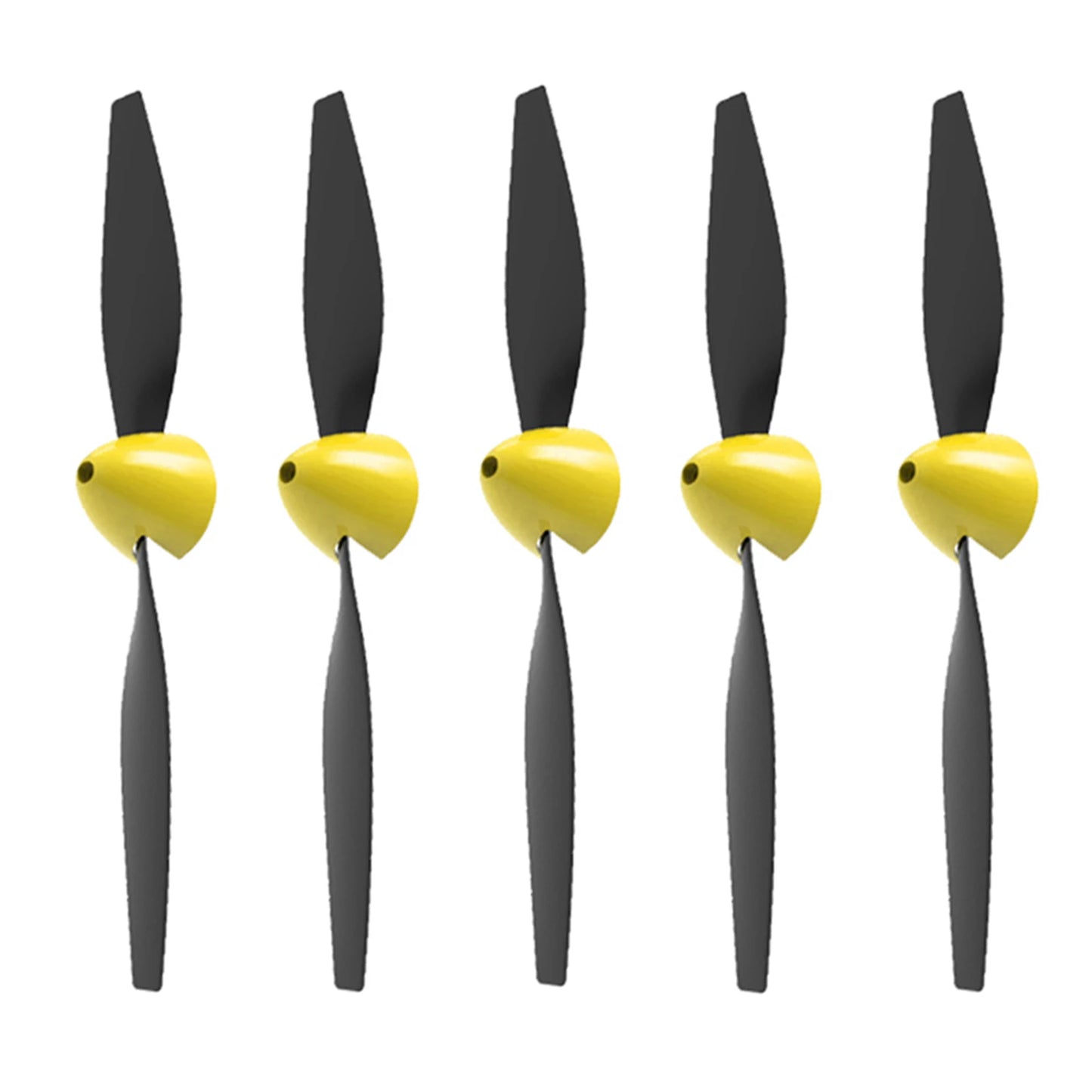 VOLANTEX 76 Series RC Aircraft 2-Blade Propeller With Protective Seat and Adapter, Suitable For P51D, F4U, T28, P40, BF109