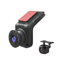 Dash Cam Car USB ADAS DVR HD1080P Special for Android Multimedia Player Dual-lens Front Rear 170 Degree Recorder Reverse Vision