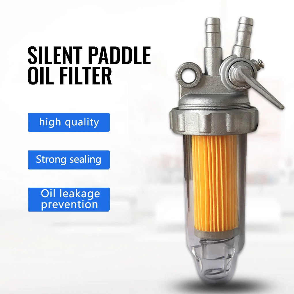 Fuel Oil Generator Filter Portable Replacement Quiet Running 5KW Professional Detachable Filters Filtering Tool Accessories