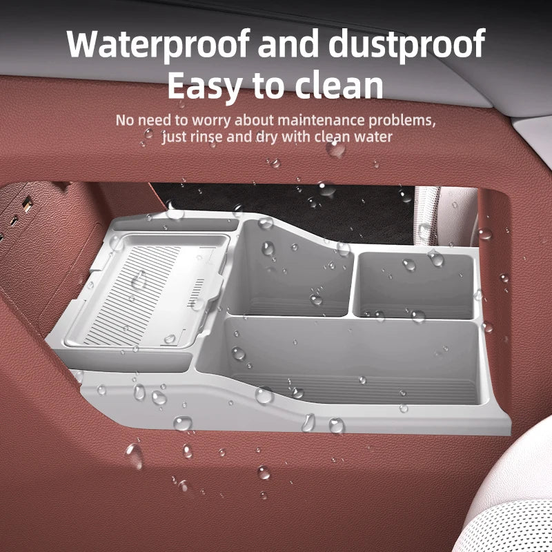 Suitable for 25 Byd Summer Models, This Center Console Storage Box Lower Compartment Organizer Is A Car Interior Accessory