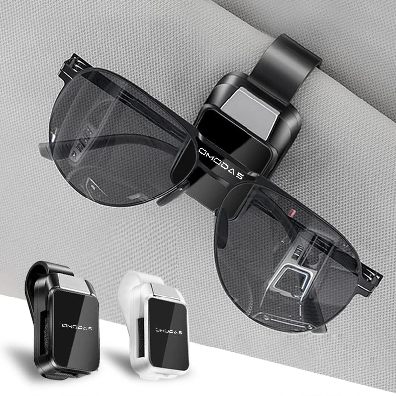 Car Sun Visor Glasses Clips Interior Eyeglasses Storage Holder For Chery Omoda 5 C5 O5 EO FX S5 S5GT Auto Interior Accessoies