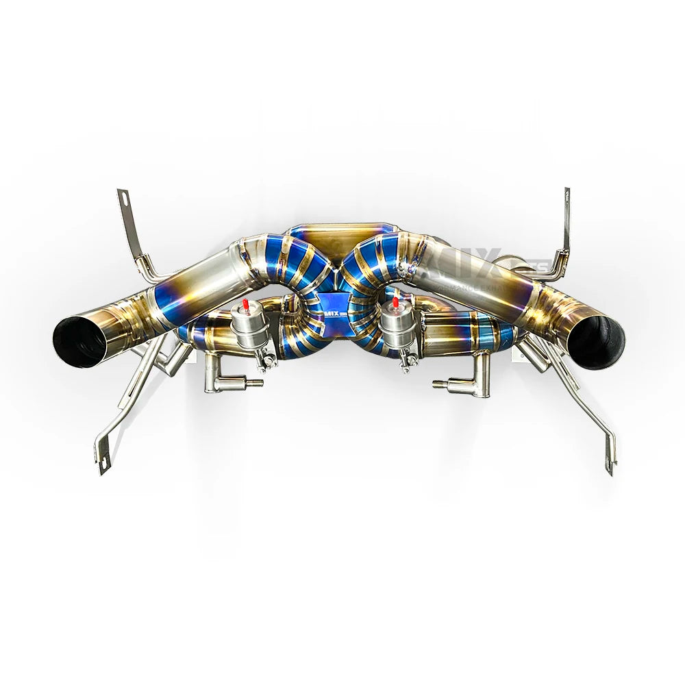 wholesaleTuned Escape Titanium Tube Muffler Exhaust System Cat Back Exhaust for Lamborghini Huracan STO/EVO Spyder 5.2 2019-2020