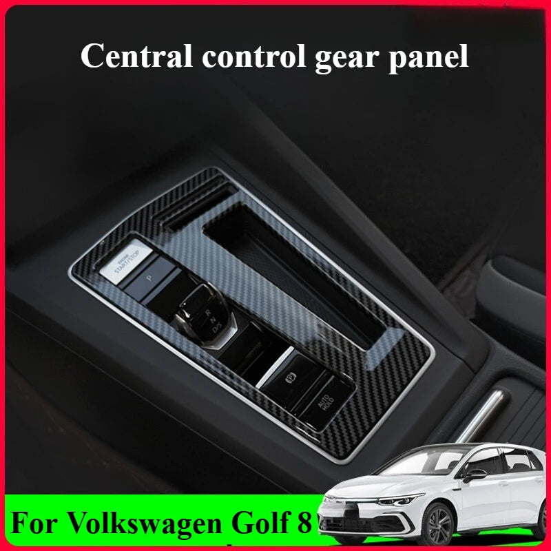 For VW Golf 8 Car Interior Decoration Supplies Center Control Panel Modification Parts Car Interior Modification Accessories