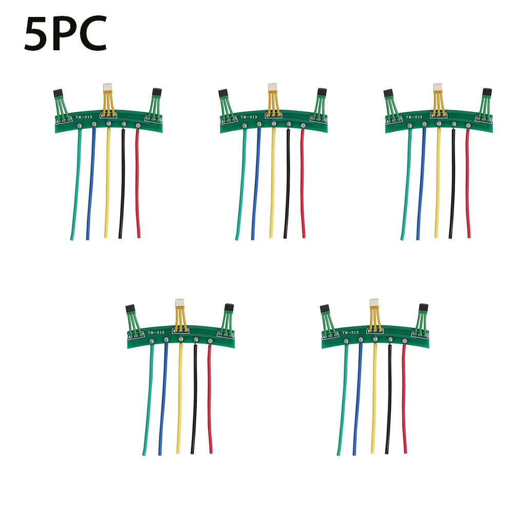 1/2/5/10PC 60 Degrees 3147 41F 213 PCB Board Hall Sensor Cable for 2-Wheels Electric Vehicles Motor for E-Scooter E-Bike Part
