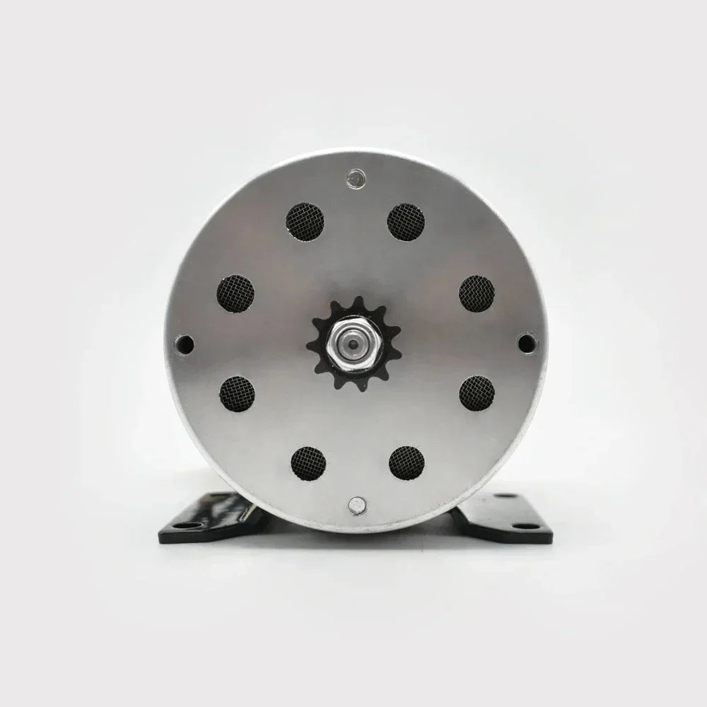 36V 48V Electric Motor With Brushed DC Motor Rated Speed 3000RM Brushed Motor Chain Drive 25H-11T
