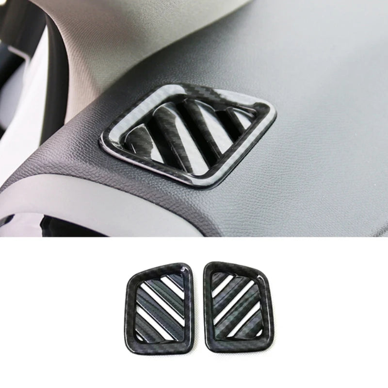 For Citroen C5 Aircross 2018-2022 Interior Car Accessories Carbon Fiber navigation door Handle Bowl A Pillar air outlet Cover