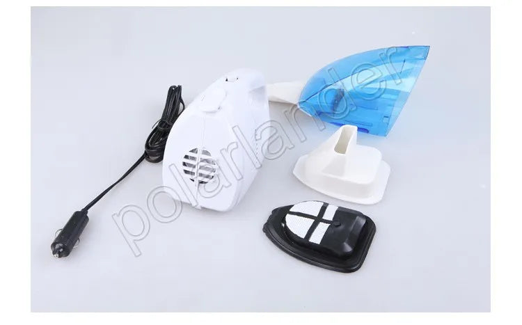 12V 60W Car Vacuum Cleaner  Portable Cleaner Wet & Dry Handheld Portable Mini  Portable Cleaner Accessories