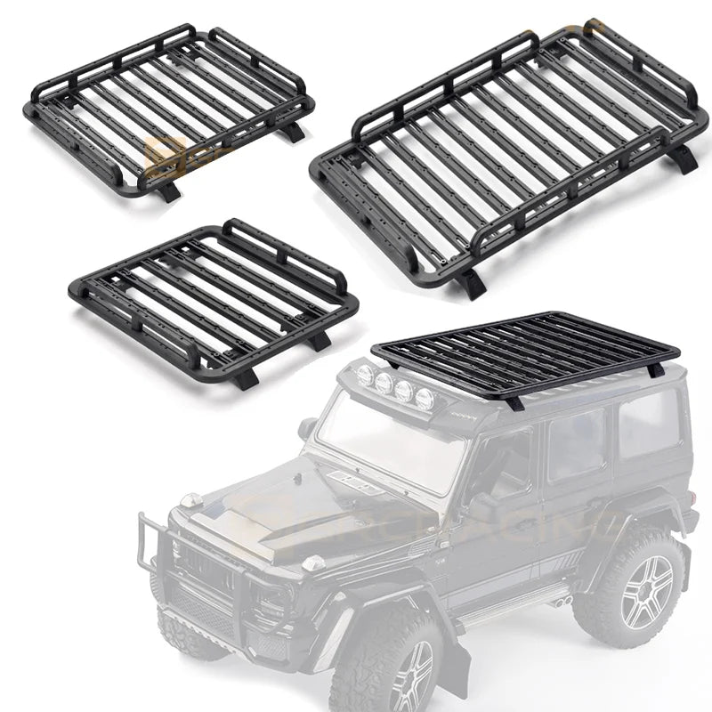 Roof Luggage Rack for 1/10 RC Crawler Car Traxxas TRX4 Defender TRX6 AXIAL SCX10 II 90046 Diy Parts