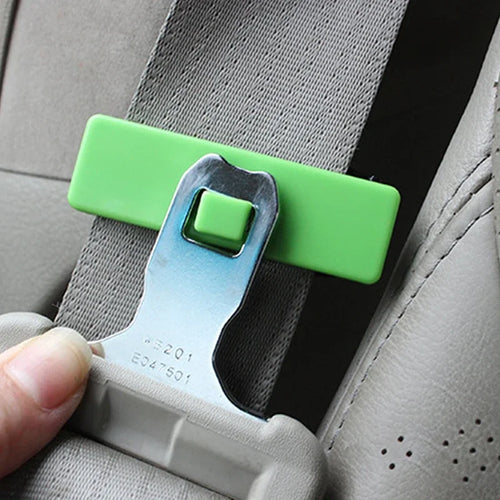 2 Car Seat Belt Clip Seat Belt Clip Adjuster  Adjuster Seat Belt Buckle Car Shape Safety Stopper  Car Accessories Interior